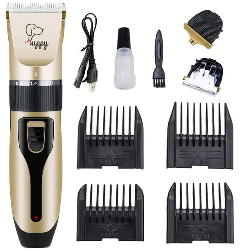 Professional Pet Grooming Kit: Advanced Dog Hair Clippers