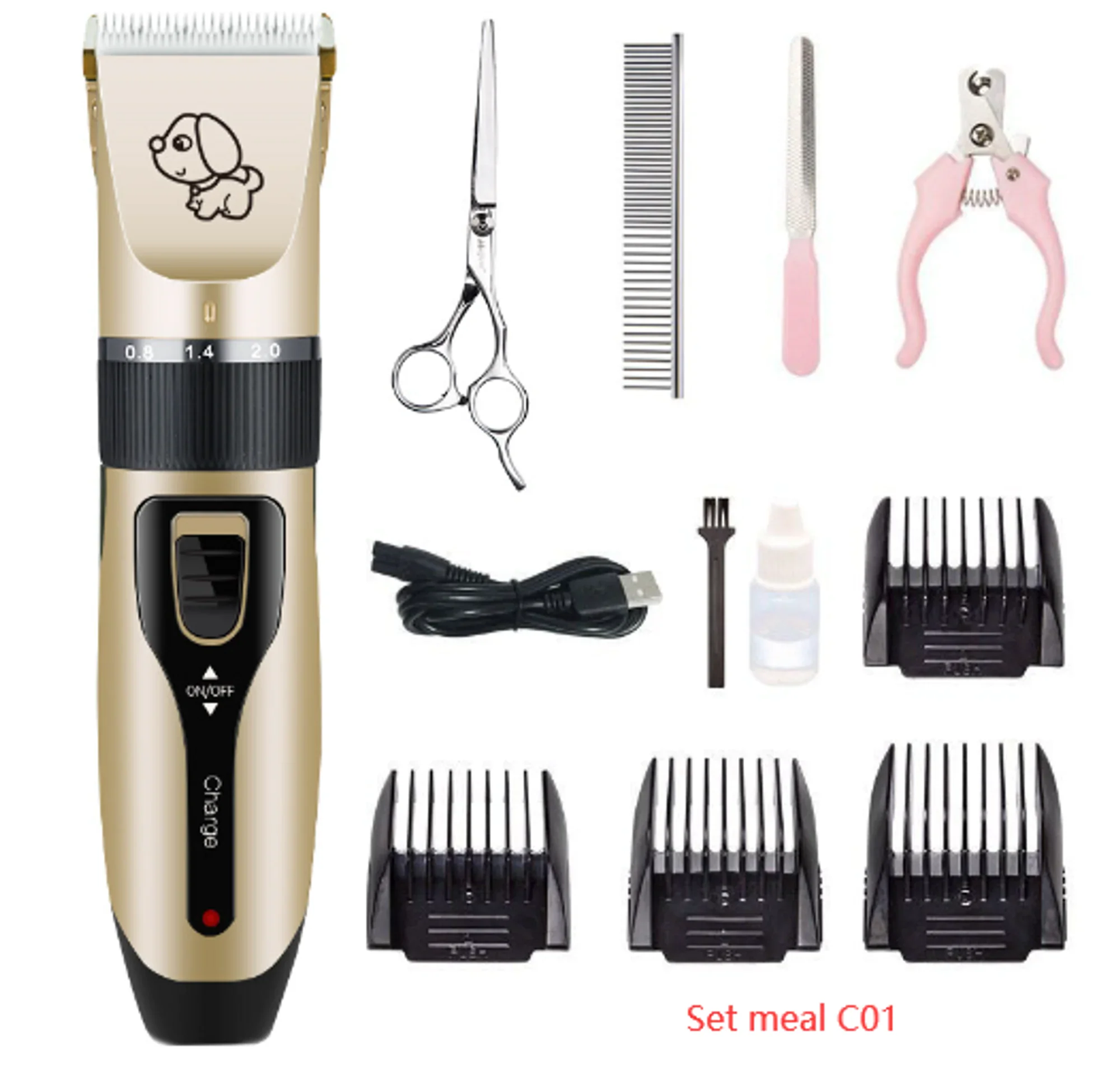 PawTrim Pro Grooming Kit